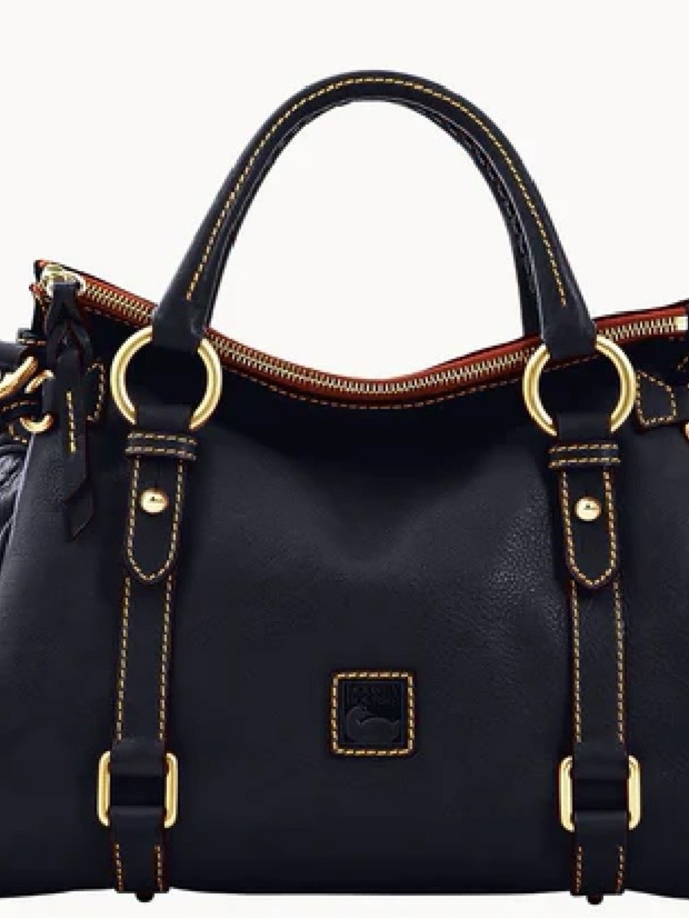 Dooney & Bourke Navy Blue Florentine Satchel